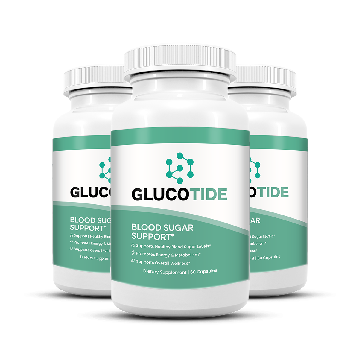 Glucotide three bottle package